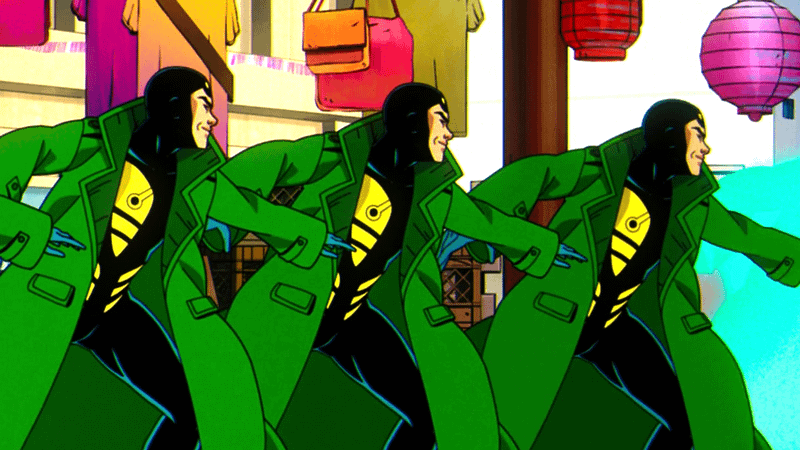 Jamie Madrox makes copies of himself.