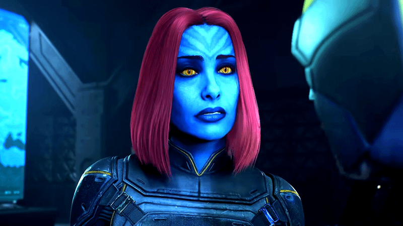 Mystique in Marvel's Wolverine video game for the PlayStation 5.