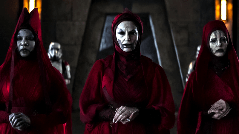 The Great Mothers, the trio of Dathomirian witches in Ahsoka.
