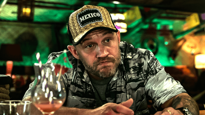 Tom Hardy as Eddie Brock in Spider-Man: No Way Home.
