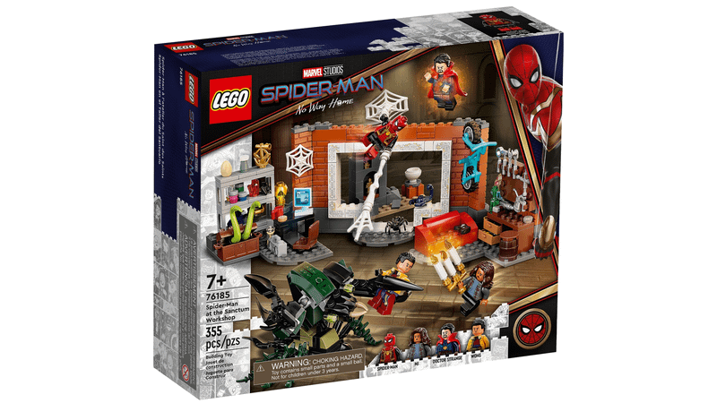 LEGO's Spider-Man: No Way Home Spider-Man at the Sanctum Workshop set