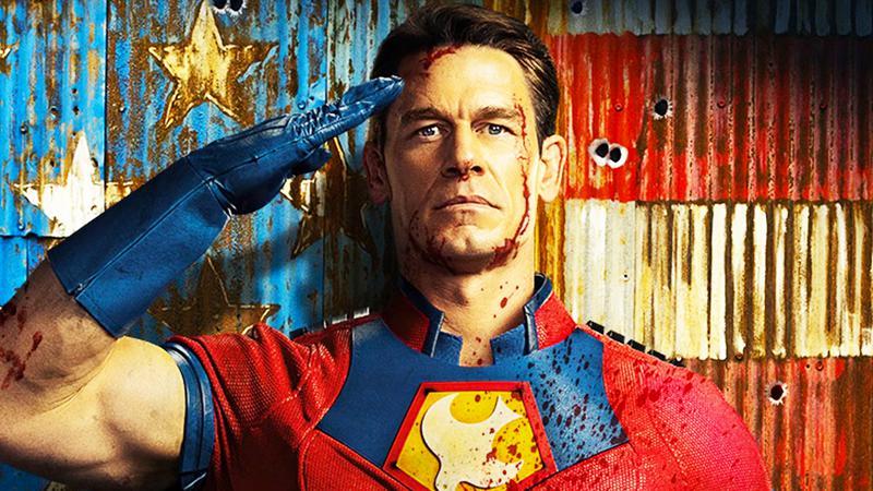 John Cena as Peacemaker in poster for 'Peacemaker.'