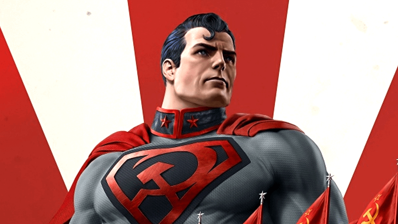 Supermam in a Russian-themed costume in Superman: Red Son