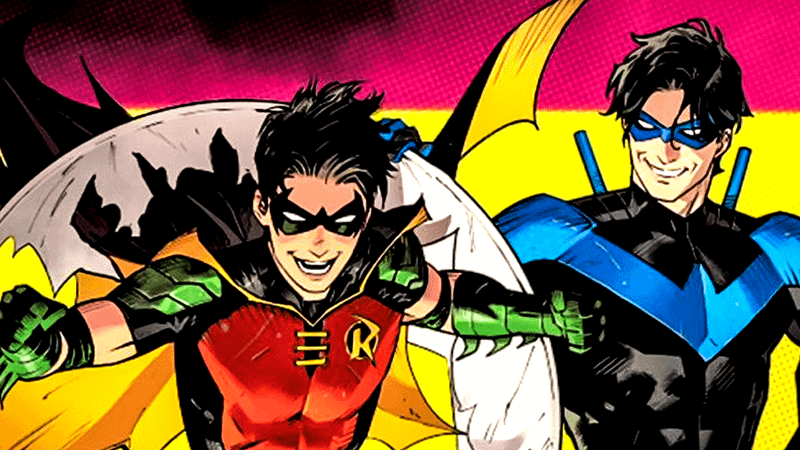 Robin & Nightwing.
