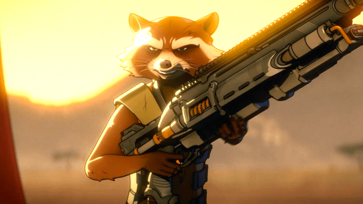 Rocket Raccoon in Marvel Zombies