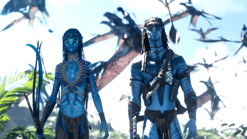 Neytiri and Jake in Avatar 3.