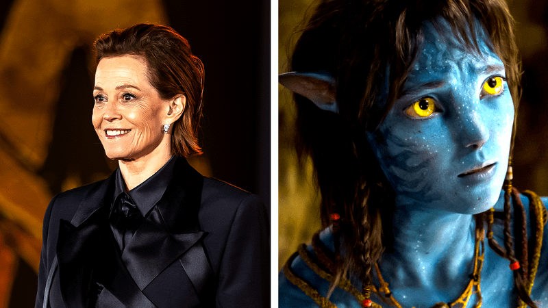 Sigourney Weaver as Kiri in Avatar Fire and Ash