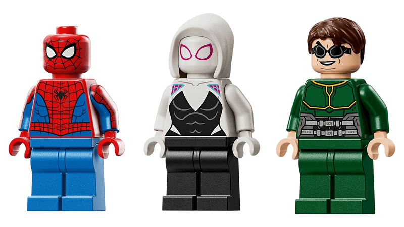 Spider-Man, Doc Ock and Ghost Spider.