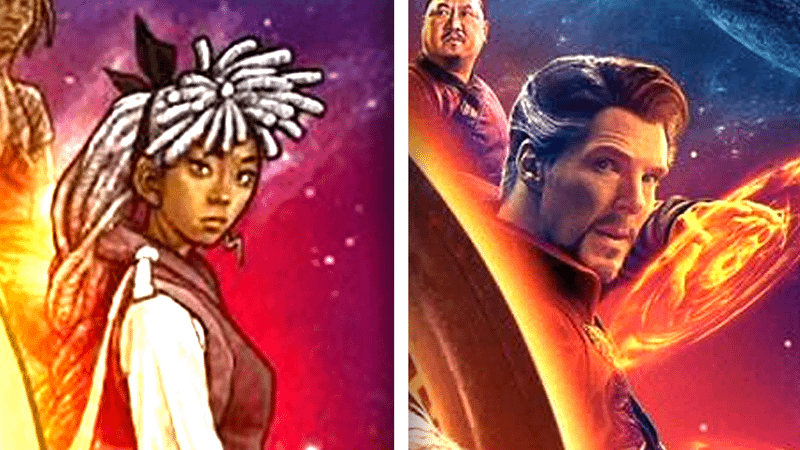 Storm and Doctor Strange - Ultimate Endgame vs Avengers Infinity War posters.