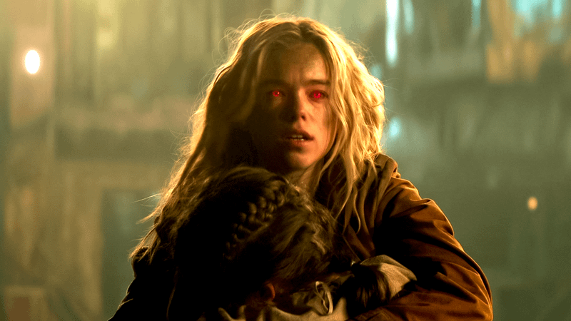 Milly Alcock as Supergirl in 'Supergirl' movie.