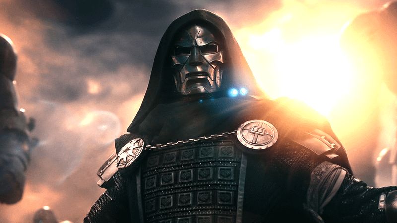 Robert Downey Jr.'s Doctor Doom in Avengers: Doomsday.