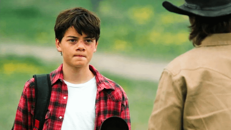 Brecken Merrill as Tate Dutton in Yellowstone