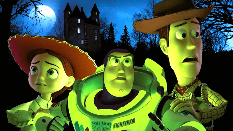Jessie, Buzz, and Woody.