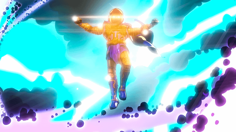 Uatu flying and wearing armor in 'What If...?'