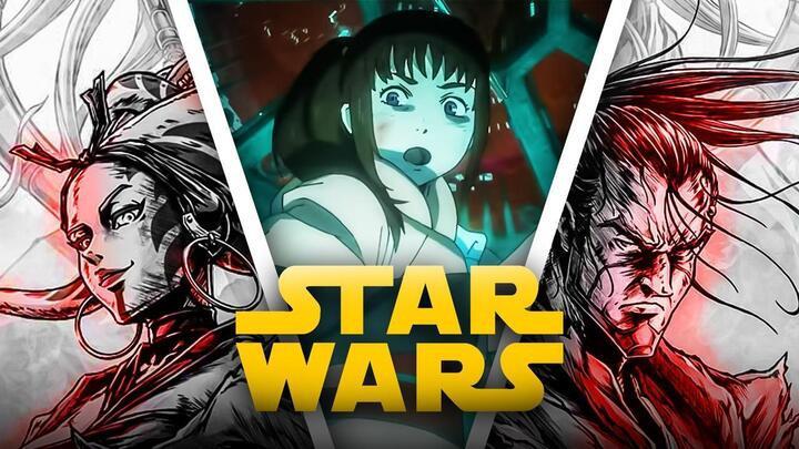 Star Wars: Visions characters.