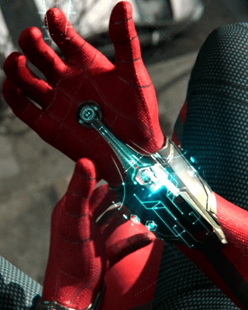 Tom Holland Spider-Man Suit, Upgraded Webshooters