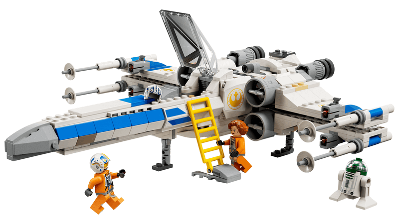 The New Republic X-wing Starfighter LEGO set.