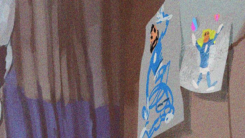 Fantastic Four 2025 Concept Art By Rodney Fuentebella of Child's Drawings of Fantastic Four