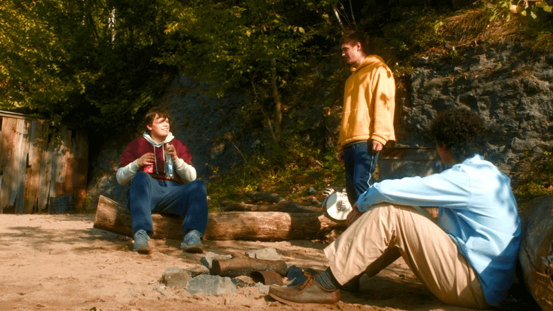 Young Shane, Young Paul, & Young Oliver in 56 Days Episode 7.