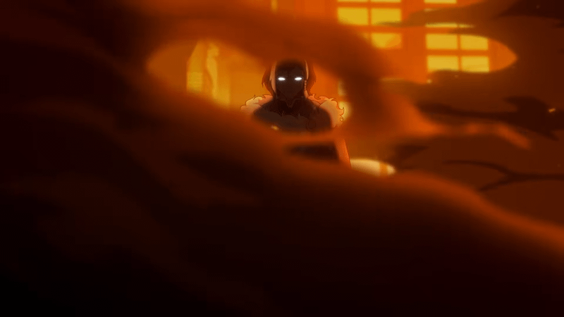 Evil Korra in Avatar: Seven Havens.