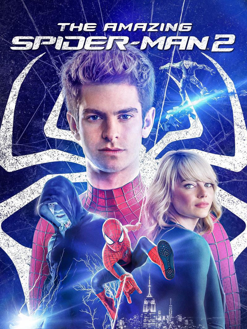 The Amazing Spider-Man 2 (2014) movie digital poster artwork.