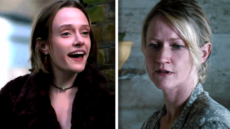 Grace Ackary and Paula Malcolmson as Asterid March