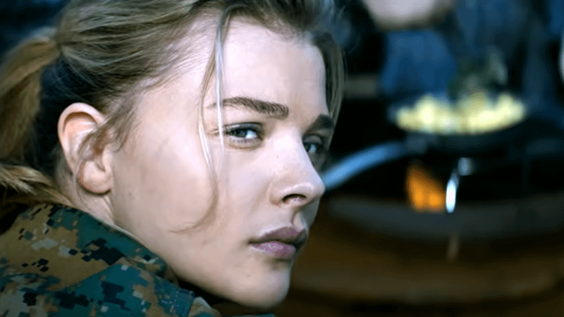 Chloe Grace Moretz as Cassie in The Fifth Wave