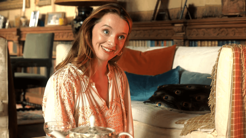 Poppy Gilbert as Cecelia in My Oxford Year
