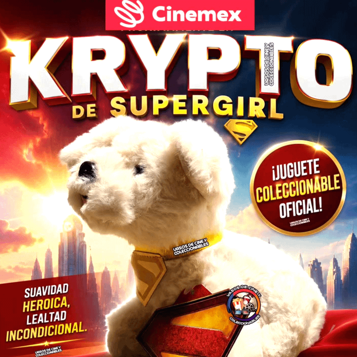 Плюшевая игрушка Крипто от Cinemex.