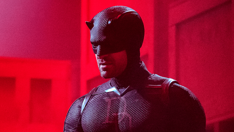 Charlie Cox as Daredevil in Daredevil: Born Again Season 1.
