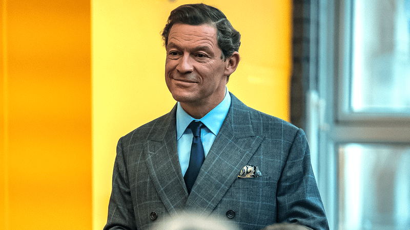 Dominic West as Prince Charles in The Crown