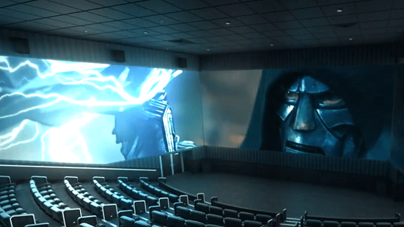 Thor vs. Doctor Doom in Avengers: Doomsday.