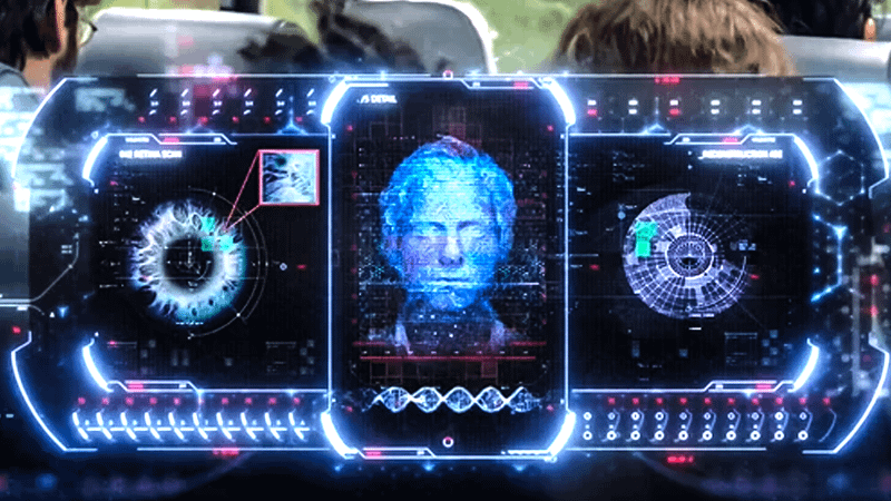 EDITH AI interface in Spider Man Far From Home.