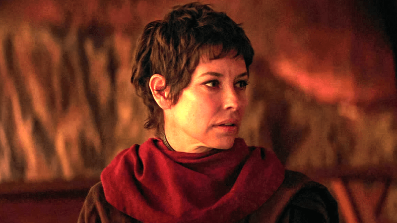 Evangeline Lilly as The Wasp in Ant-Man and the Wasp Quantumania.