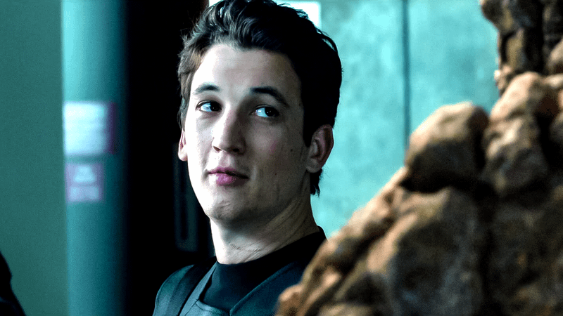 Miles Teller as Reed Richards.