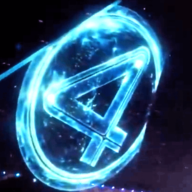 Fantastic Four logo in Avengers Doomsday promo