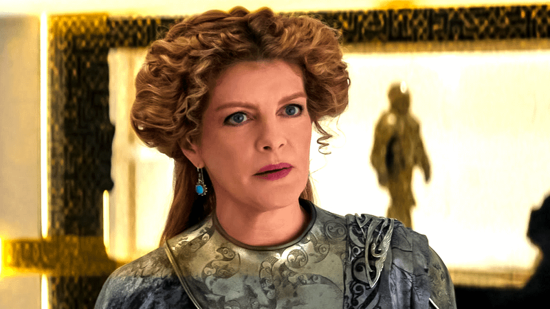 Rene Russo as Frigga in the MCU.