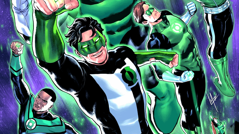 Green Lantern Corps from DC Comics.