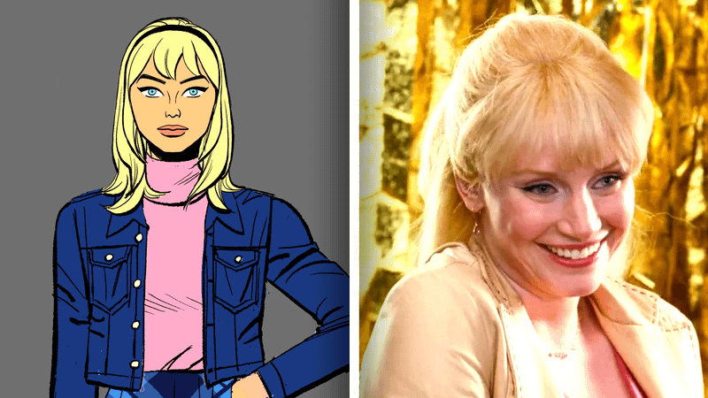 Gwen Stacy in 'Your Friendly Neighborhood Spider-Man,' Bryce Dallas Howard as Gwen Stacy in 'Spider-Man 3' (2007).