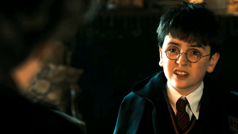 Dominic McLaughlin as Harry Potter.