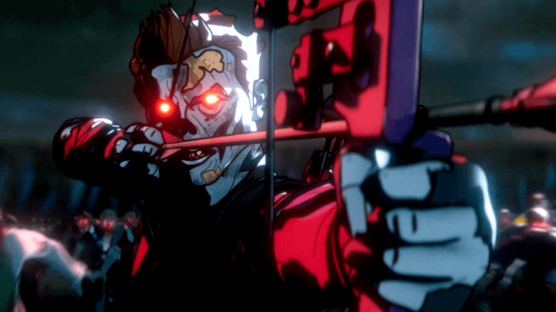 Hawkeye in Marvel Zombies