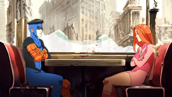 Invincible and Atom Eve