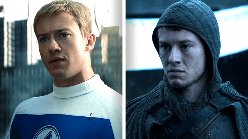 Joseph Quinn as Johnny Storm in the MCU and Koner in Game of Thrones.