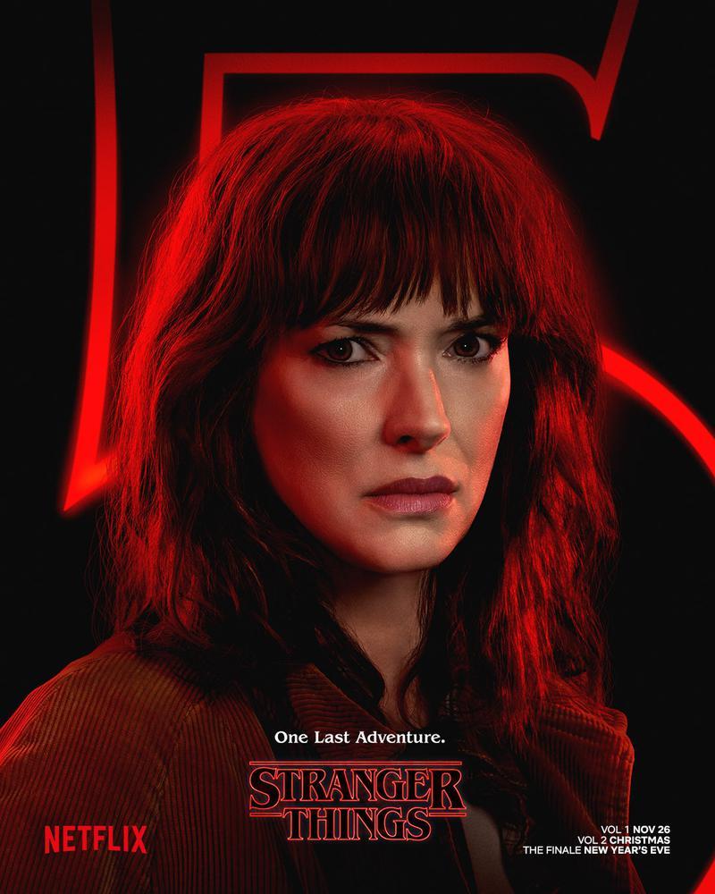 Winona Ryder as Joyce Byers in Stranger Things 5