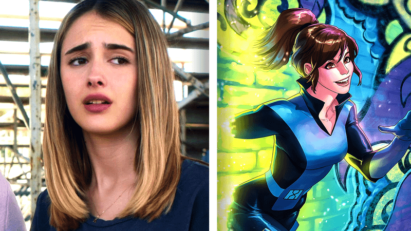 Kitty Pryde from Marvel Comics and Julia Butters