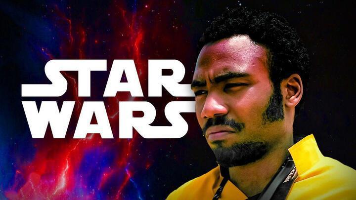 Donald Glover as Lando Calrissian.