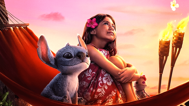 The live action Stitch and Lilo.