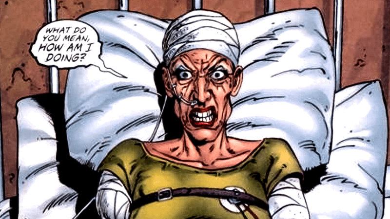 Ma Gnucci from Marvel Comics.