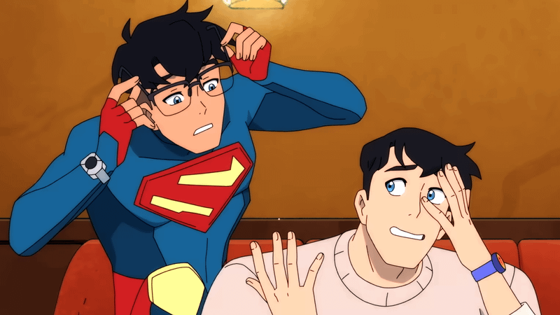 Lois and Clark in My Adventures with Superman.