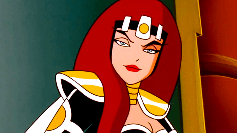 Animated Maxima from DC Comics.